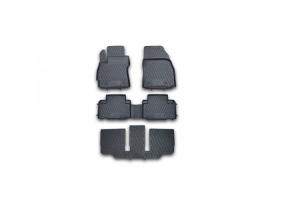 Коврики в салон MAZDA 5, 12/2010 5 шт. (полиуретан) от ELEMENT Коврики в салон MAZDA 5, 12/2010 5 шт. (полиуретан)