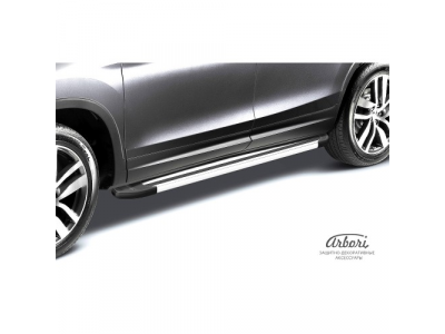 Порог алюминиевый Arbori Luxe Silver 1600 без крепежа от ARBORI Порог алюминиевый Arbori Luxe Silver 1600 без крепежа