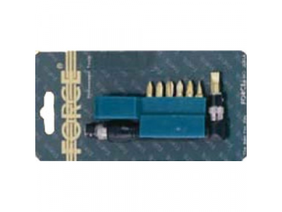 2081A 1/4" Г-обр. компл. бит крест.+шлиц. с отверткой 8пр. от FORCE 2081A 1/4" Г-обр. компл. бит крест.+шлиц. с отверткой 8пр.