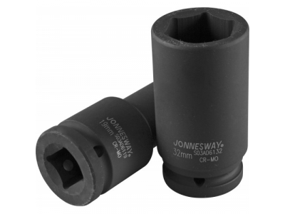 Головка торцевая ударная глубокая 3/4"DR, 21 мм, S03AD6121 JONNESWAY от JONNESWAY Головка торцевая ударная глубокая 3/4"DR, 21 мм, S03AD6121 JONNESWAY