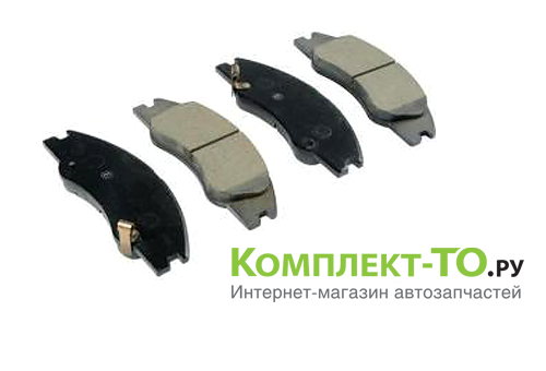 Колодки передние для КИА CERATO 04-09 581012FA21